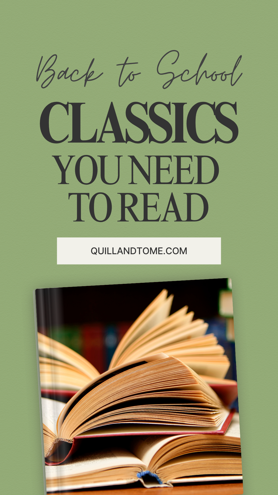 Back to School Classics You Need to Read